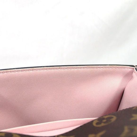 Louis Vuitton Monogram Patent Leather Cherry Wood BB Rose Ballerine Shoulder Bag - Picture 9 of 16